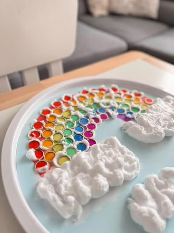 Duha – Podložka do Play Tray